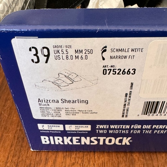 Birkenstock Arizona shearling sandals - Picture 2 of 3